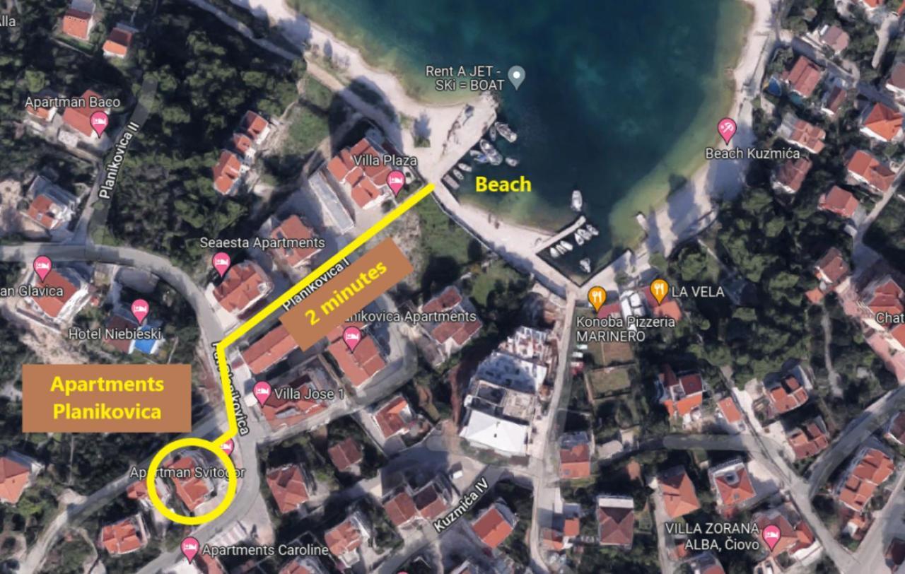 טרוגיר Apartment Planikovica מראה חיצוני תמונה